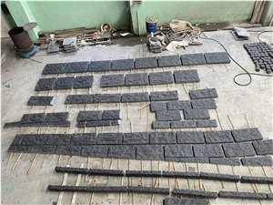 Factory direct supply Angola black granite prefab wall tiles